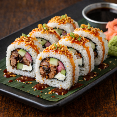 brisket egg rolls barbecue